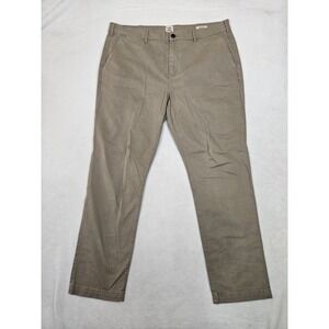Flint & Tinder Pants Men's 41x32* Beige 365 Athletic Tapered Fit 5 Pocket Chino